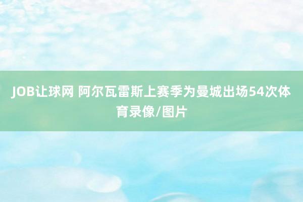 JOB让球网 阿尔瓦雷斯上赛季为曼城出场54次体育录像/图片